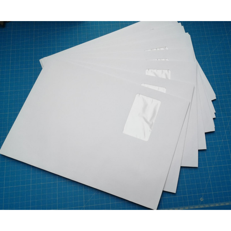 Briefumschlag mit Fenster DIN C4 229x324 mm Versandtasche