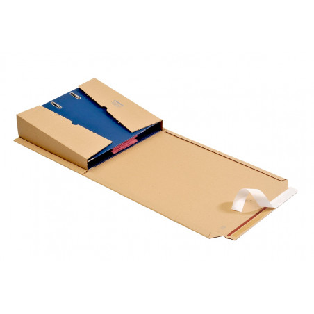 ORDNERPAC braun für alle DIN A4-Ordner